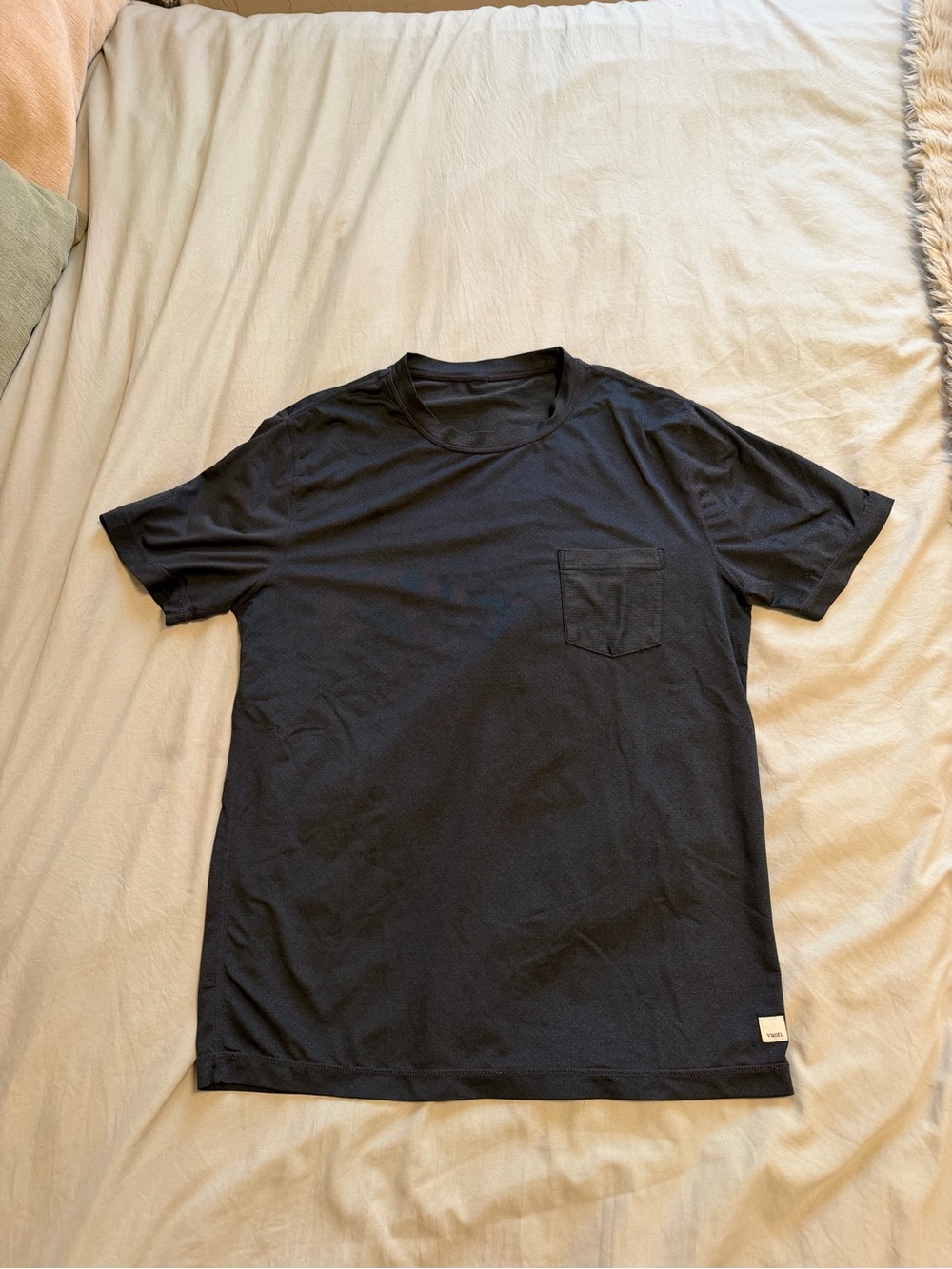 Men's Vuori Crew Neck Pocket T-Shirt - Black